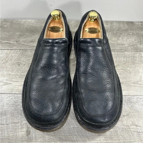 Dr Doc Martens Orson 11198 DMs Black Leather Mens Slip Up Shoes Loafers Size 12 - Picture 3 of 9